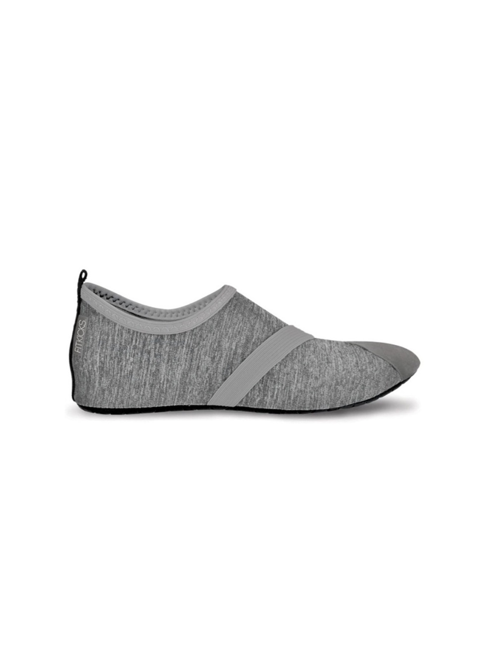 FITKICKS WATERPROOF ACTIVE FOOTWEAR - GREY SIZE LARGE 8.5/9.5 (NEW WITH TAGS)